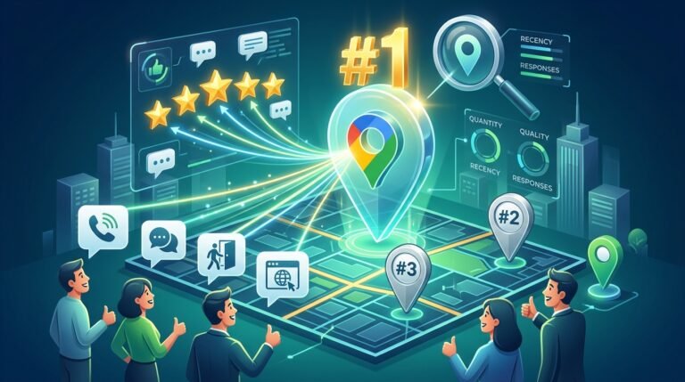 How Local Businesses Can Rank #1 on Google Maps Using Online Reviews in 2026